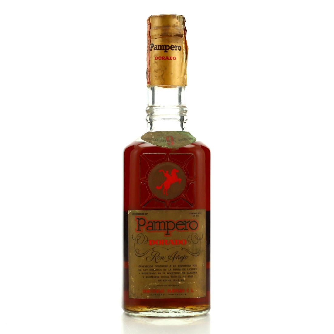 Pampero Anejo Ron Dorado 1970s