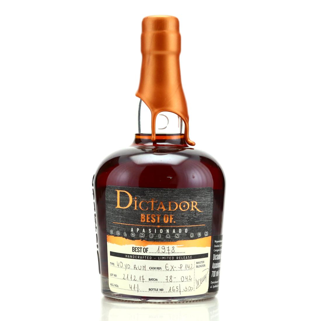 Dictador Best of 1978 40 Year Old