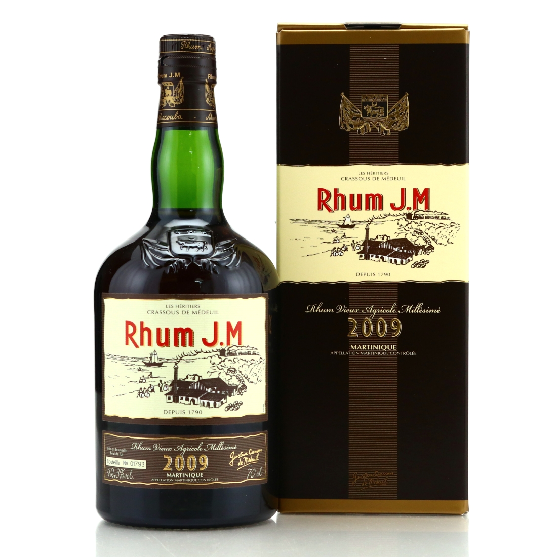 Rhum J.M 2009 Rhum Vieux