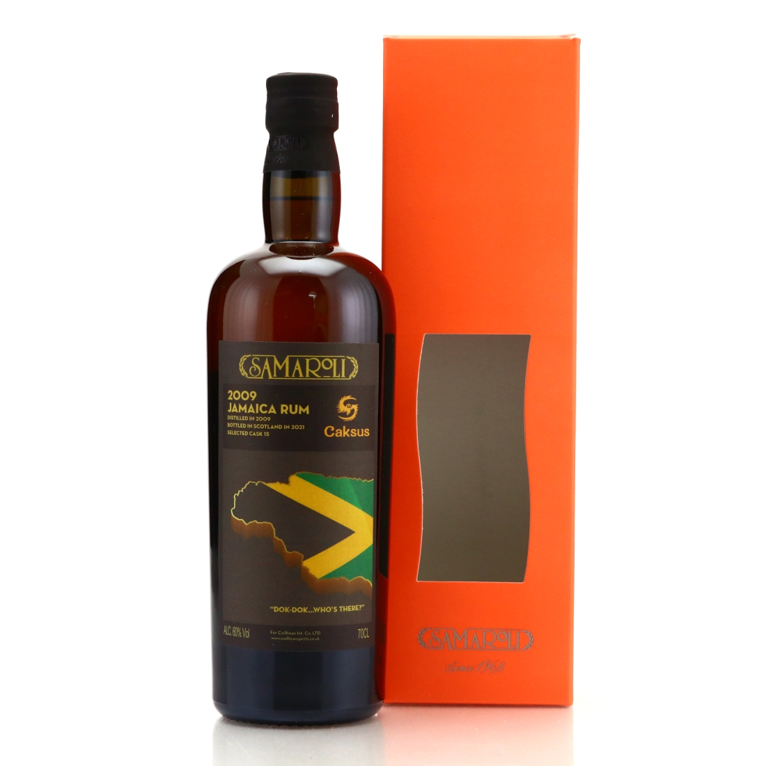 Hampden DOK 2009 Samaroli Single Cask #15 / Caksus