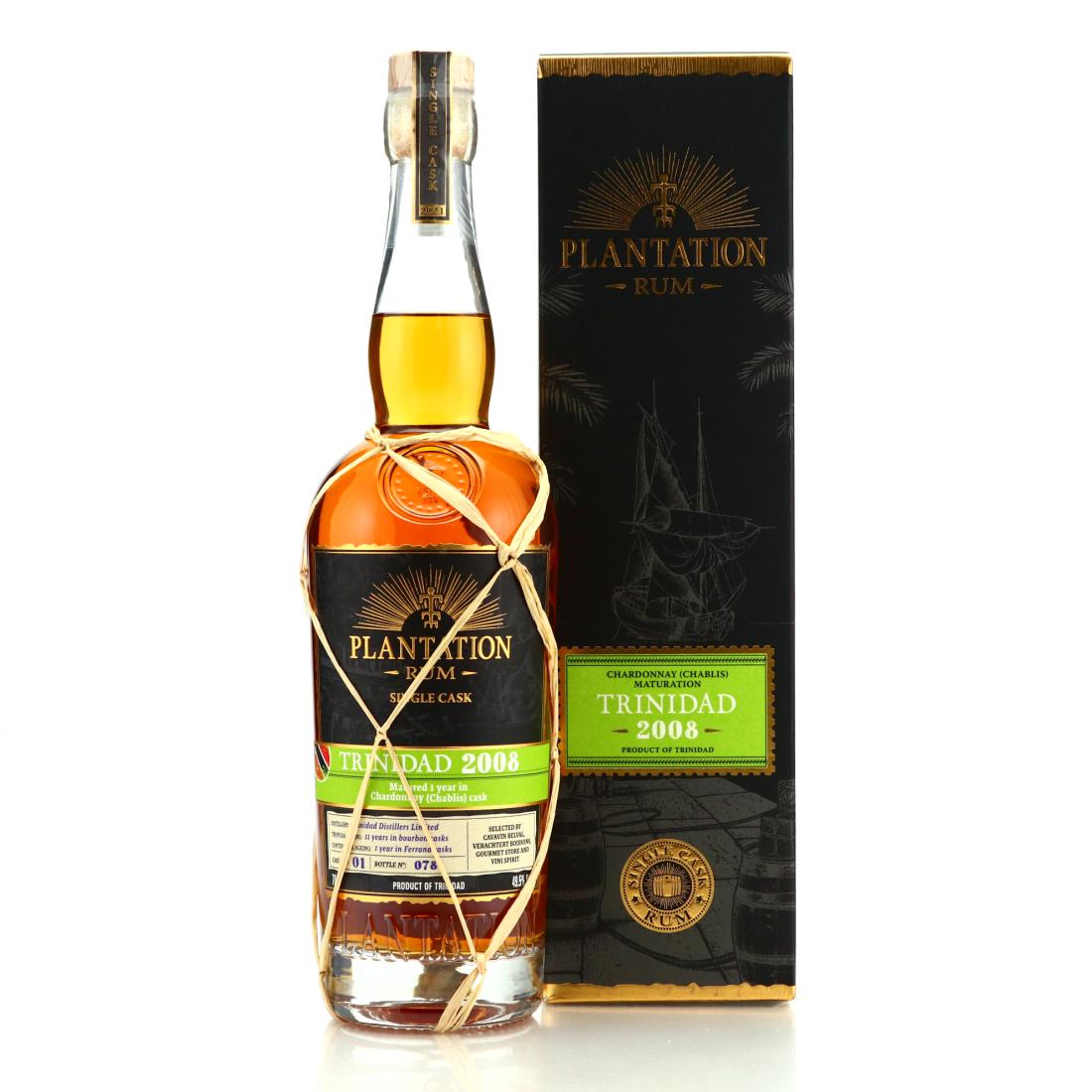 Trinidad Distillers 2008 Plantation Single Chardonnay Cask Finish #1 / Cavavin Belval, etc
