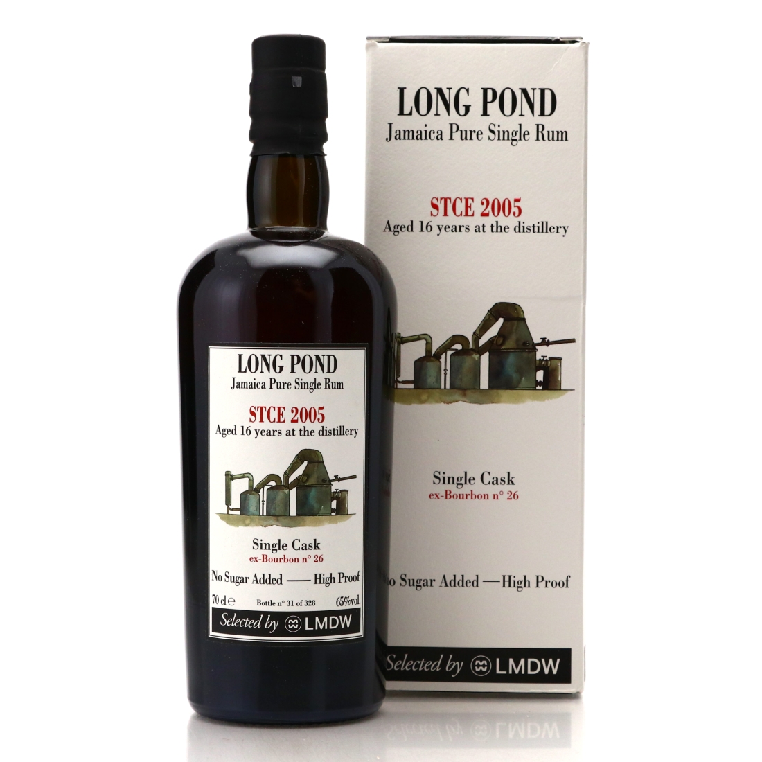 Long Pond STCE 2005 Habitation Velier 16 Year Old Single Cask #26 / LMDW 65th Anniversary