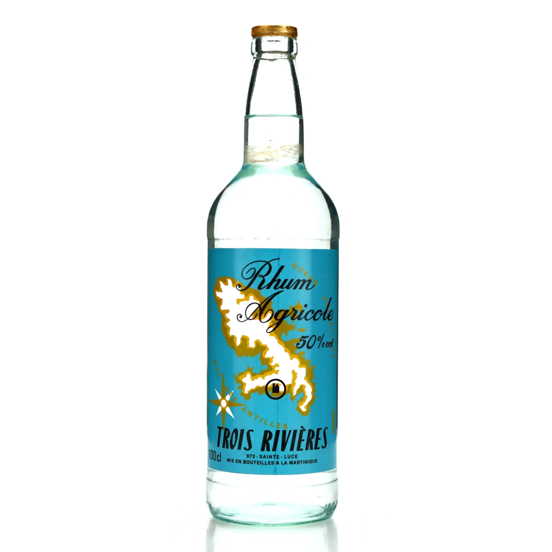 Trois Rivieres Rhum Blanc 1 Litre circa 1980s