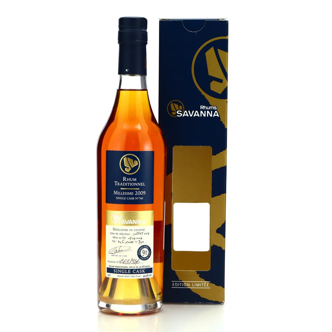Savanna Traditionnel 2009 Single Cognac Cask 9 Year Old #720 50cl