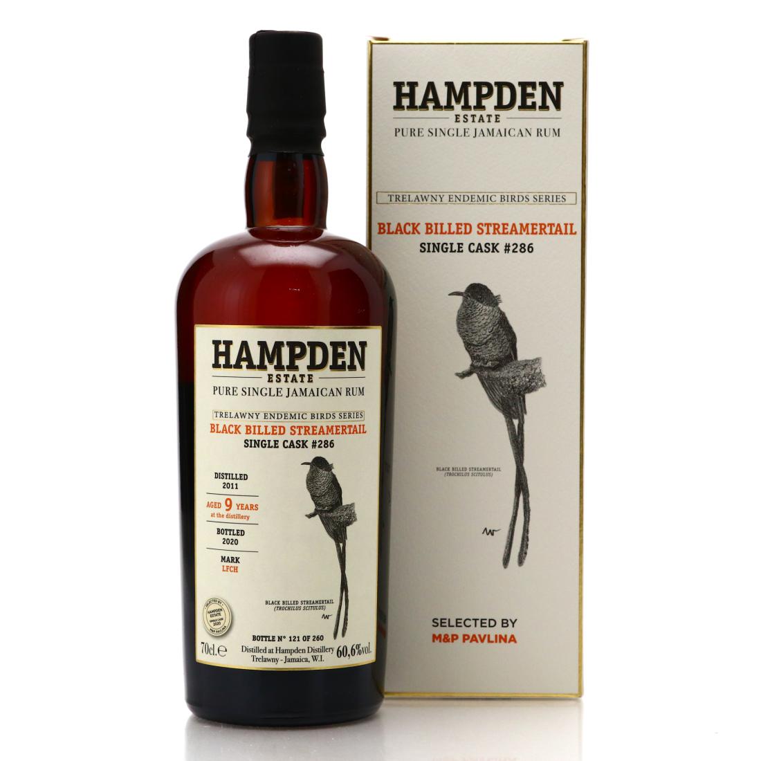 Image for Hampden LFCH 2011 Single Cask 9 Year Old #286 - Trelawny Endemic Birds 