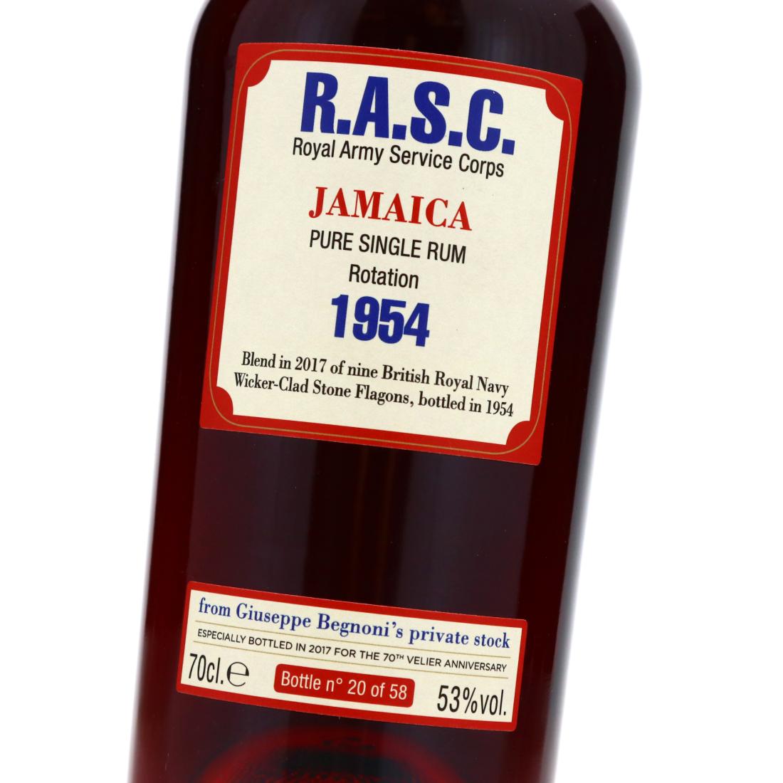 Image for R.A.S.C. Jamaica Rum Rotation 1954