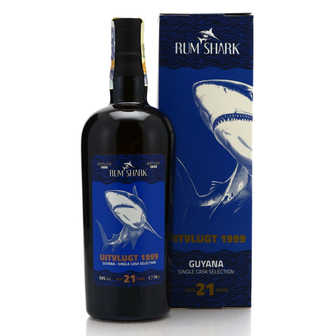 Port Mourant MPM 1999 Rum Shark 21 Year Old​​​​​​​