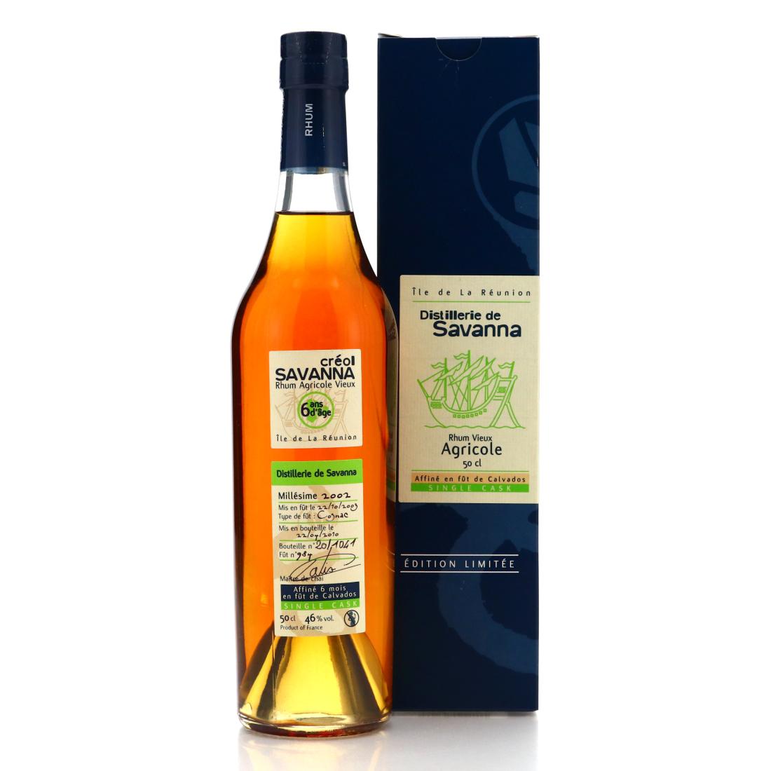 Savanna Creol 2002 Single Calvados Cask Finish 6 Year Old #984 50cl