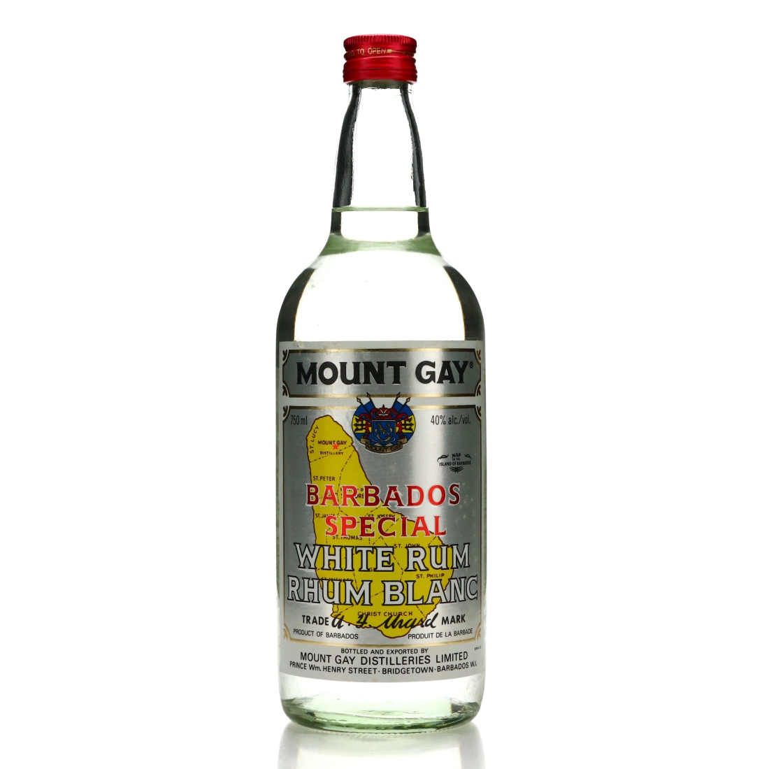 Mount Gay White Rum 1980s