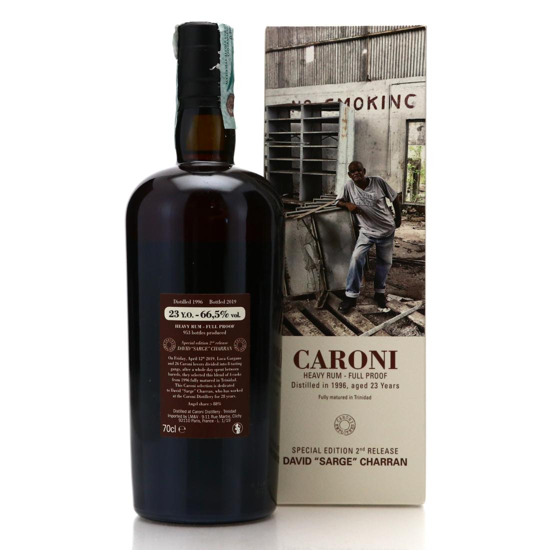 Image for Caroni 1996 Full Proof 23 Year Old Heavy - David 'Sarge' Charran