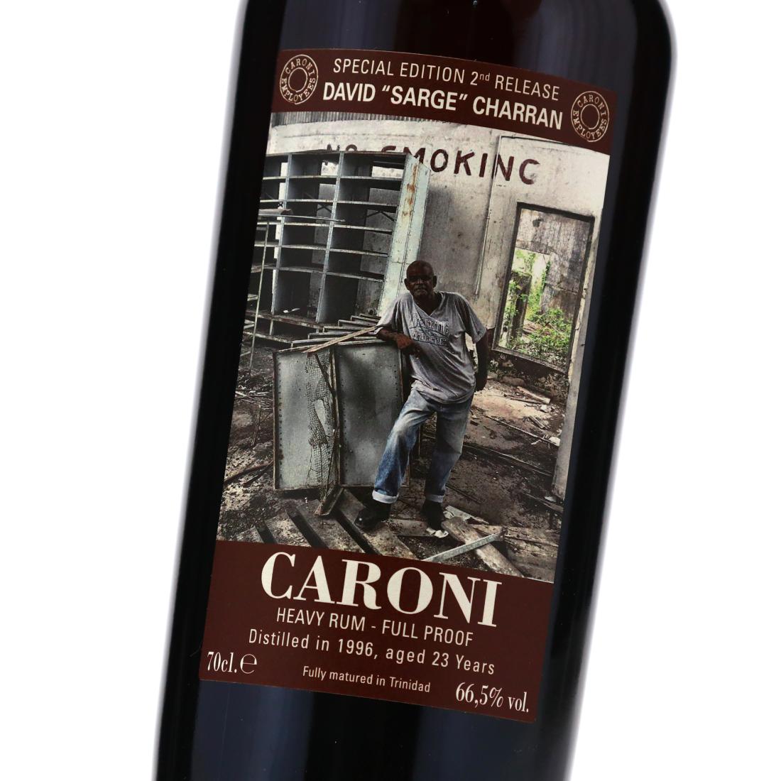 Image for Caroni 1996 Full Proof 23 Year Old Heavy - David 'Sarge' Charran