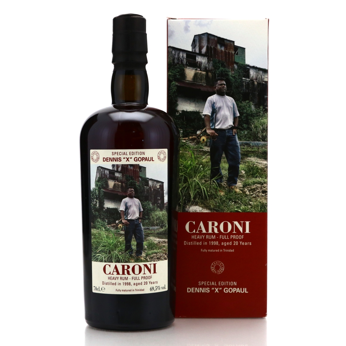 Image for Caroni 1998 Full Proof 20 Year Old Heavy - Dennis "X" Gopaul