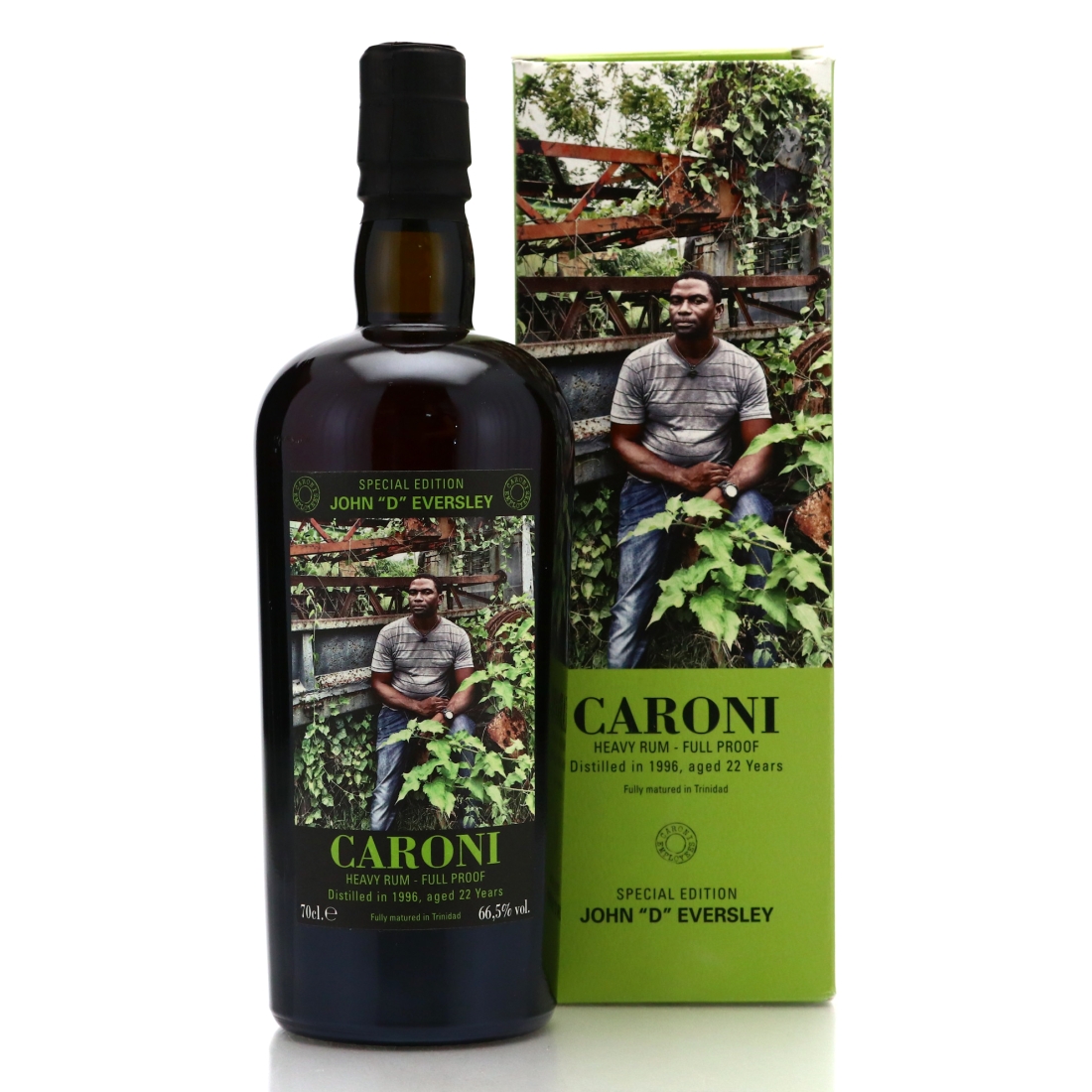 Image for Caroni 1996 Full Proof 22 Year Old Heavy - John "D" Eversley