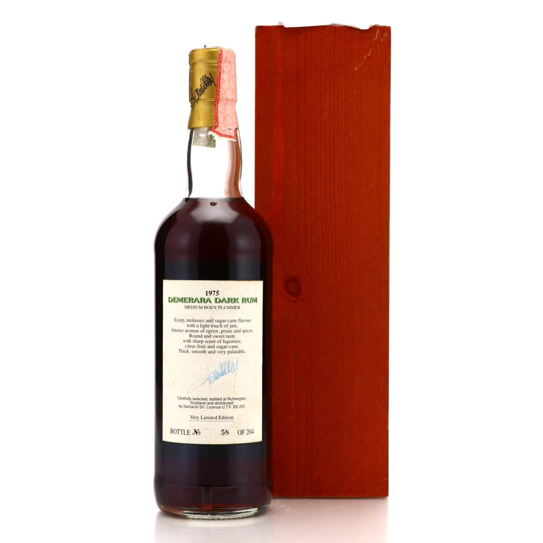 Image for Demerara Dark Rum 1975 Plummer