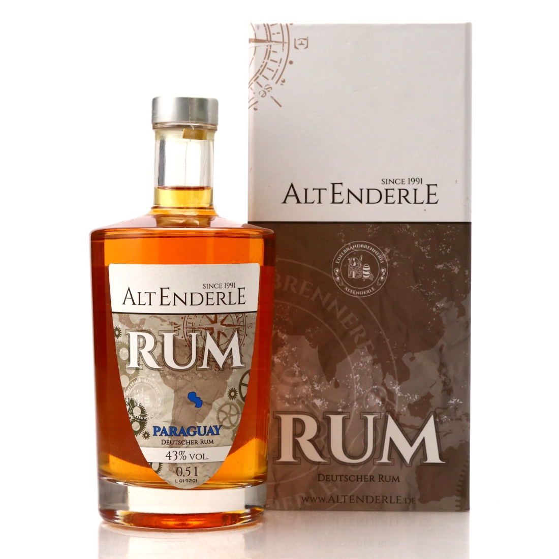 Alt Enderle Paraguay German Rum 50cl