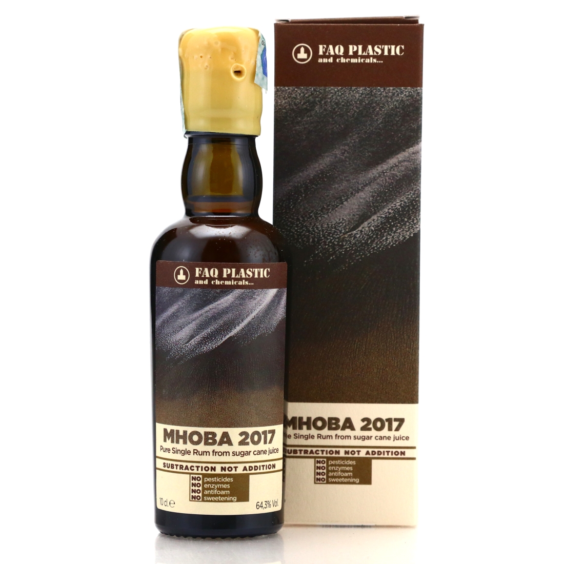 Mhoba 2017 Velier FAQ Plastic 10cl