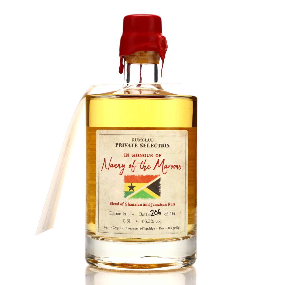 Nanny of the Maroons RumClub Private Selection Ghana and Jamaica Blend 50cl
