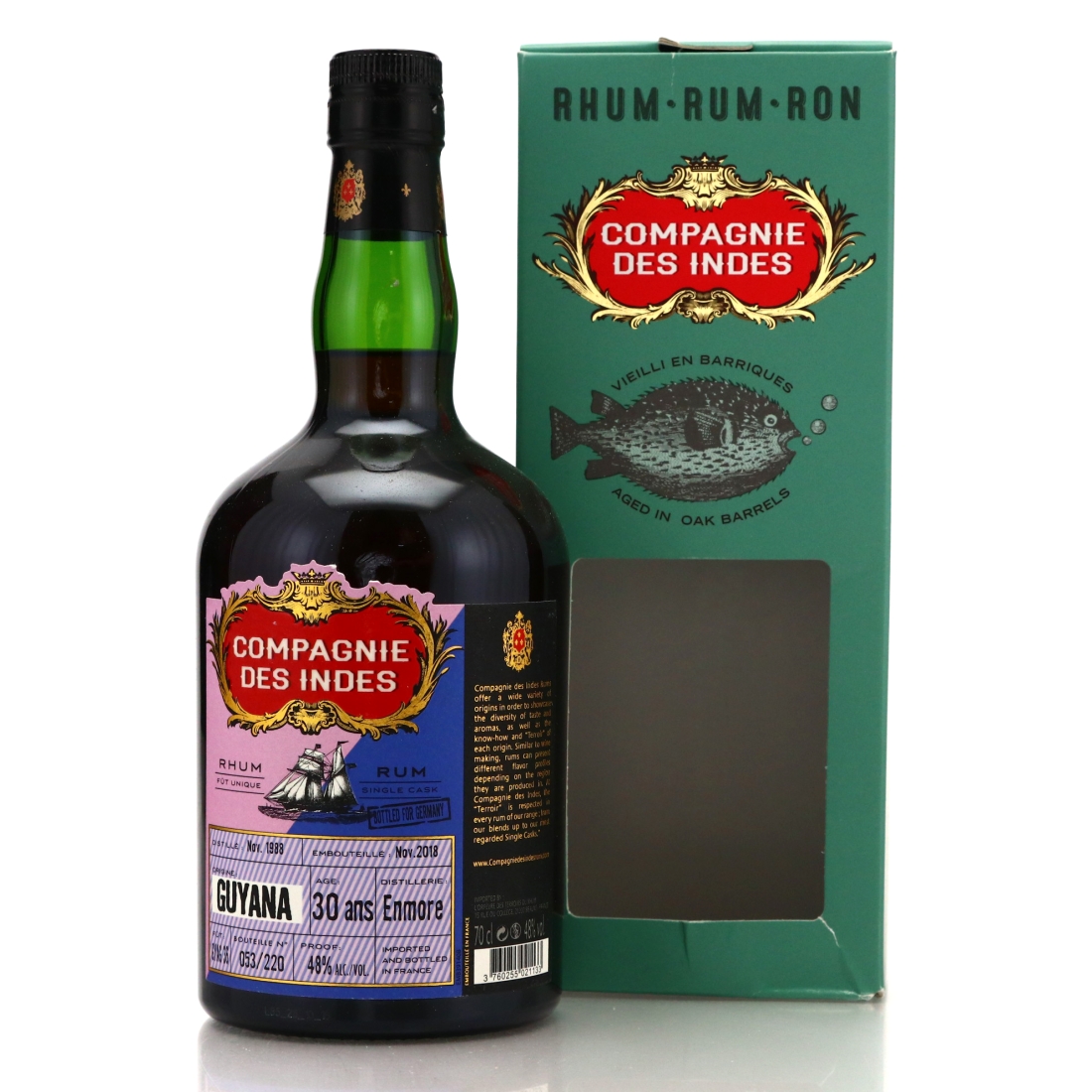Enmore 1988 Compagnie des Indes 30 Year Old / Germany