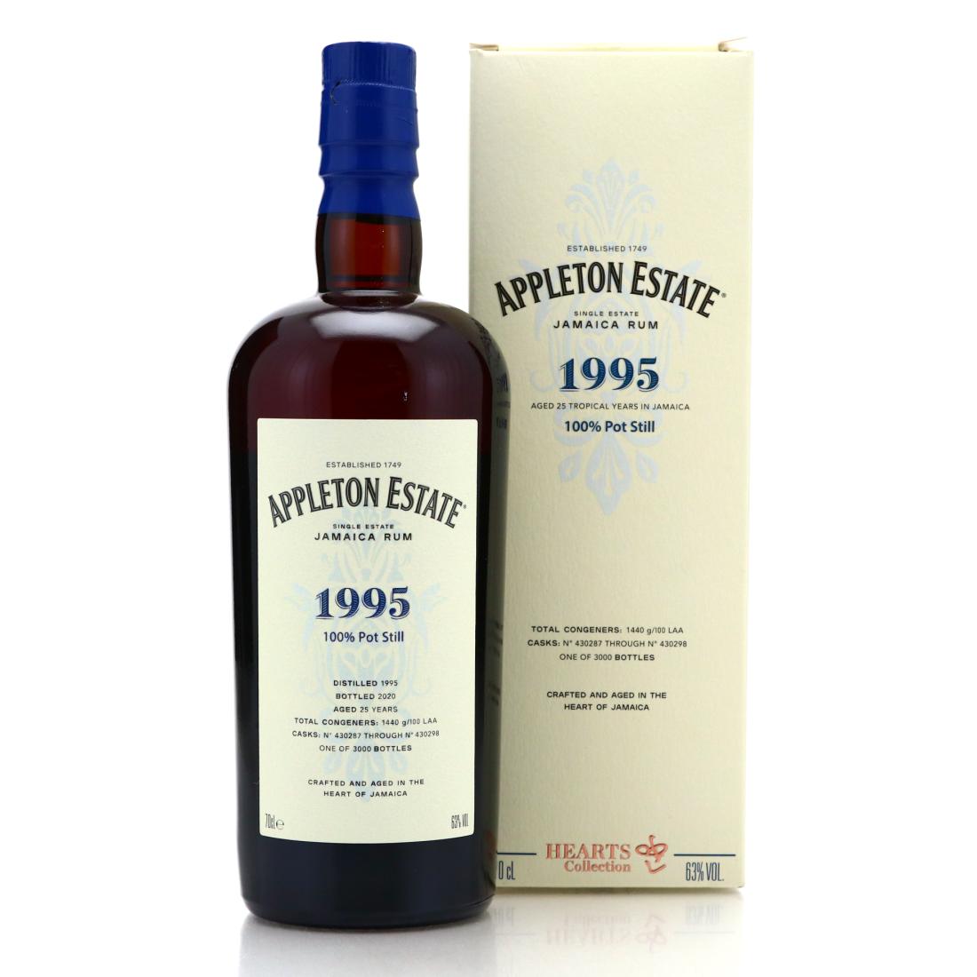 Image for Appleton Estate 1995 Hearts Collection 25 Year Old