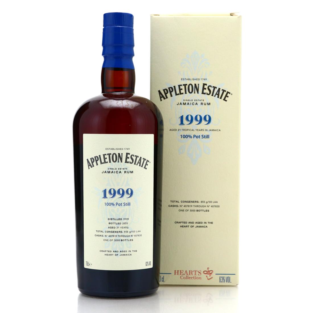 Image for Appleton Estate 1999 Hearts Collection 21 Year Old