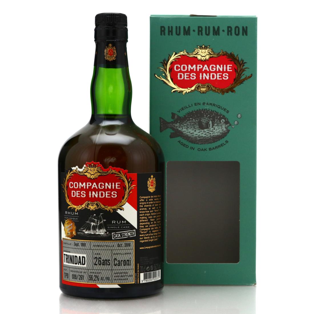 Image for Caroni 1991 26 Year Old