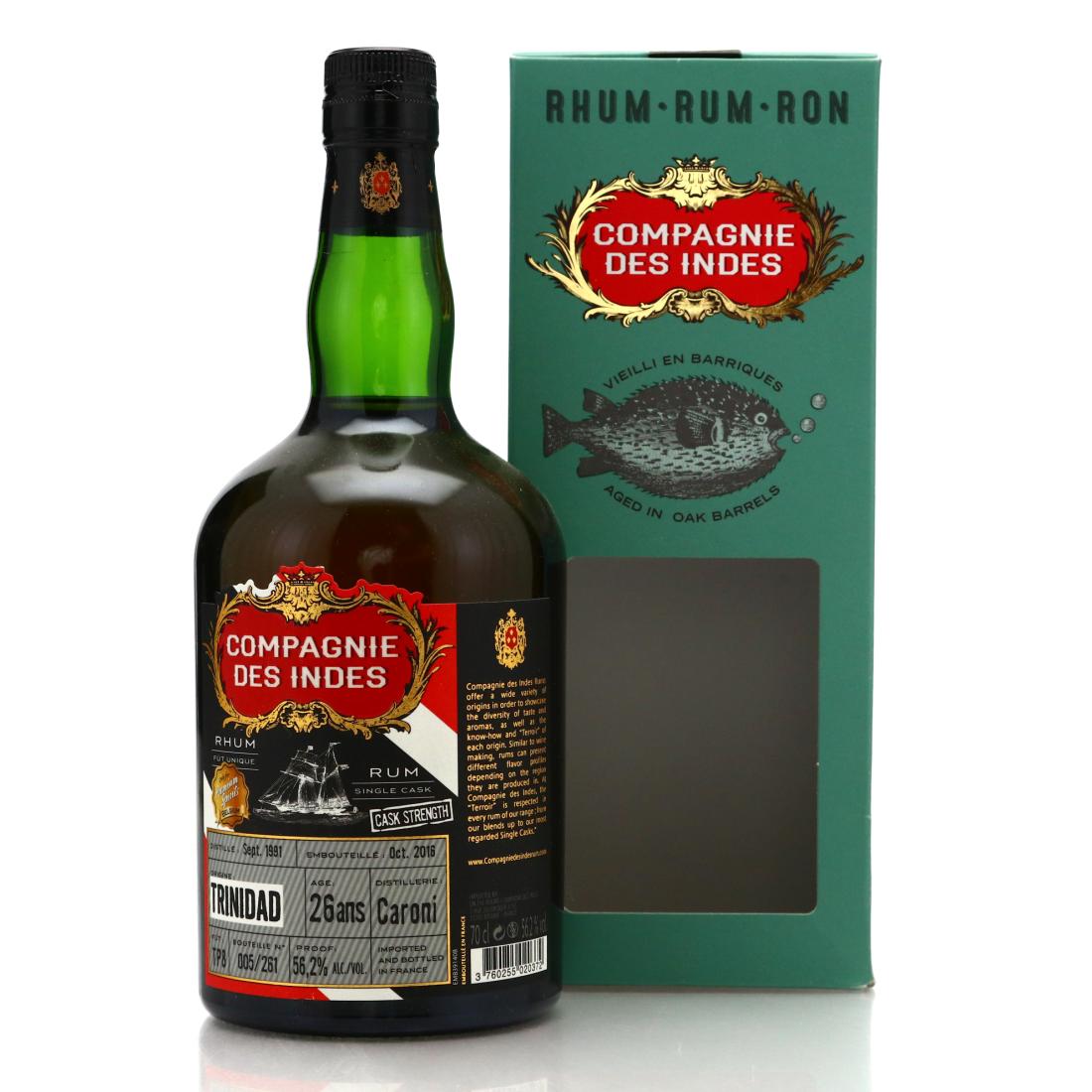 Image for Caroni 1991 26 Year Old