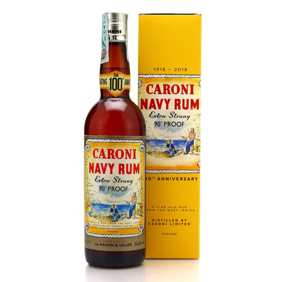 Image for Caroni Navy Rum Extra Strong - Celebrating the 100th Anniversary