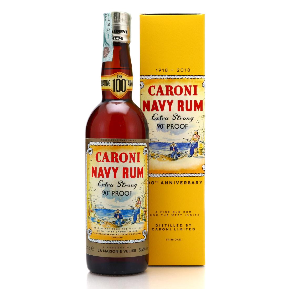 Image for Caroni Navy Rum Extra Strong - Celebrating the 100th Anniversary