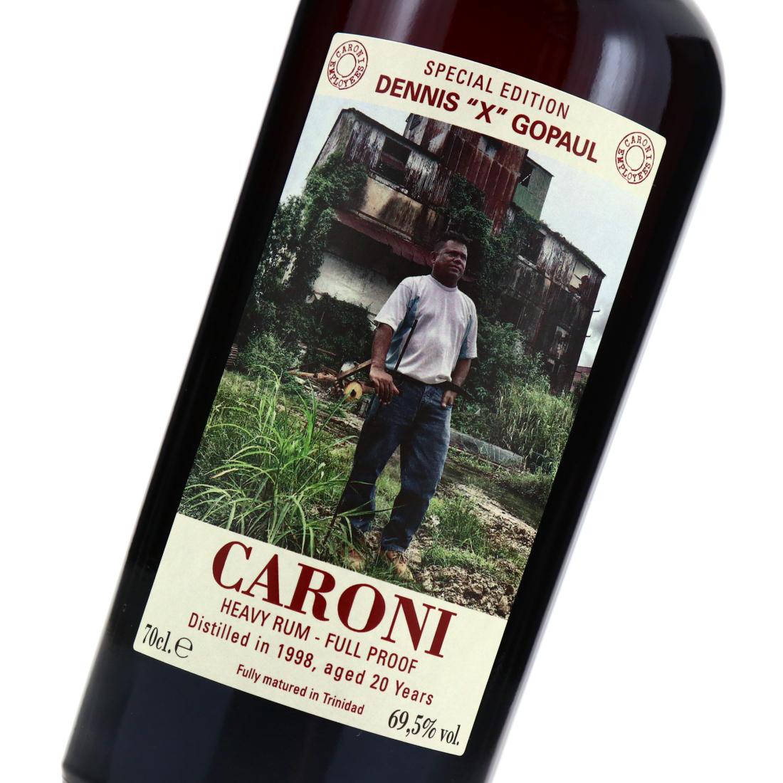 Image for Caroni 1998 Full Proof 20 Year Old Heavy - Dennis 'X' Gopaul