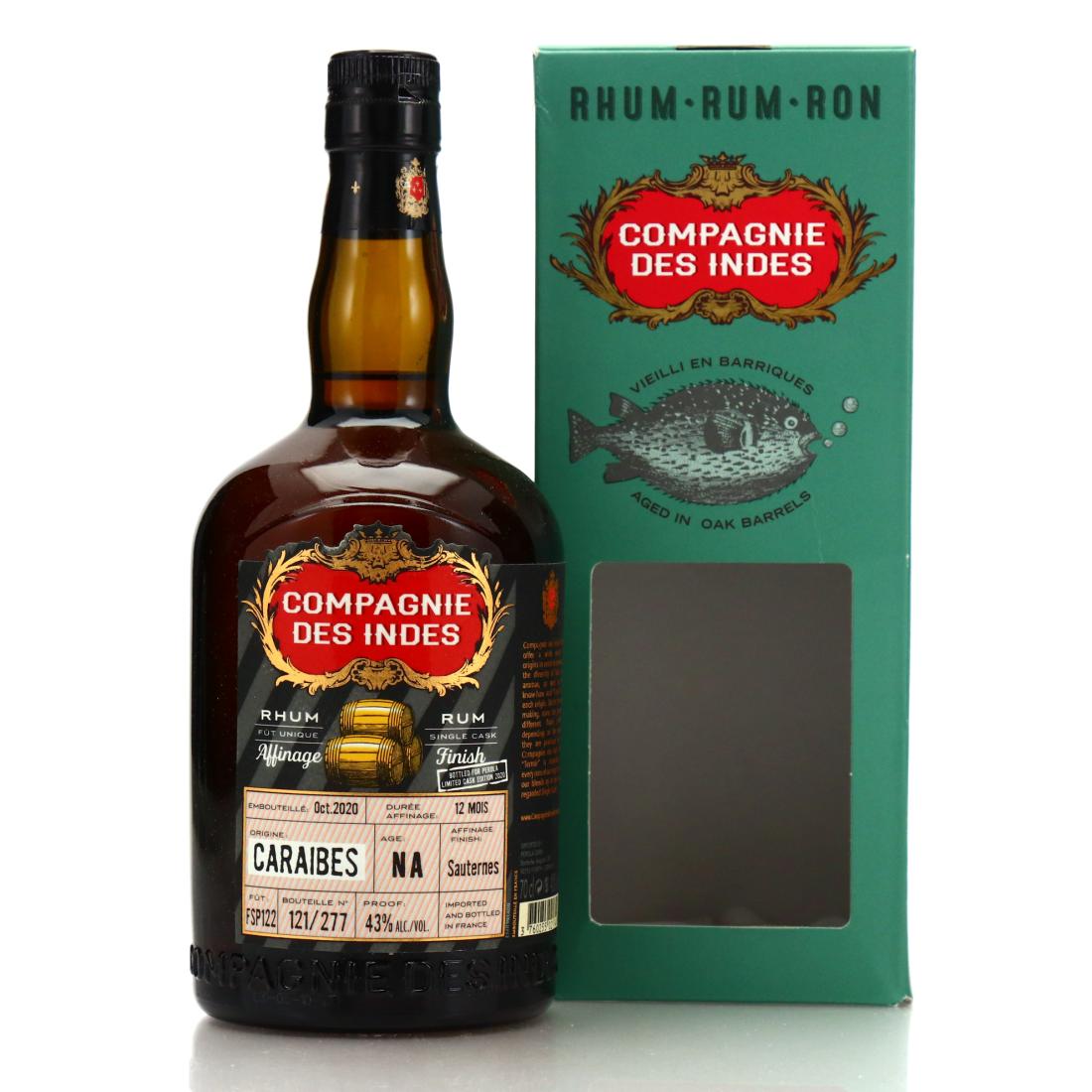 Compagnie des Indes Caraibes Sauternes Finish / Perola