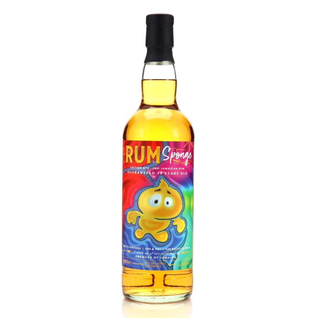 Image for Hampden JMH 19 Year Old Rum Sponge Edition No.8