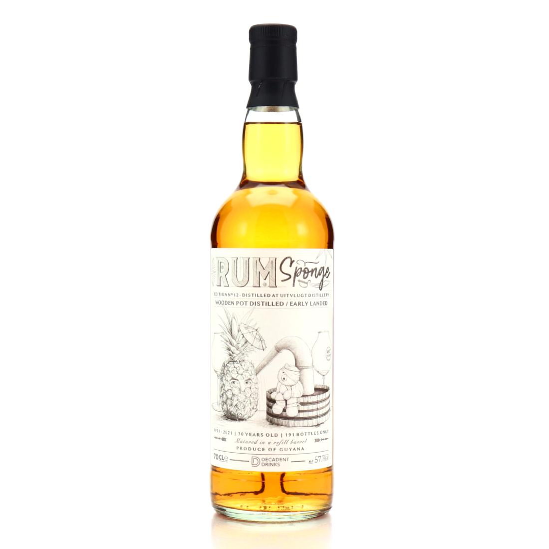 Image for Port Mourant 1991 Rum Sponge 30 Year Old Edition No.12