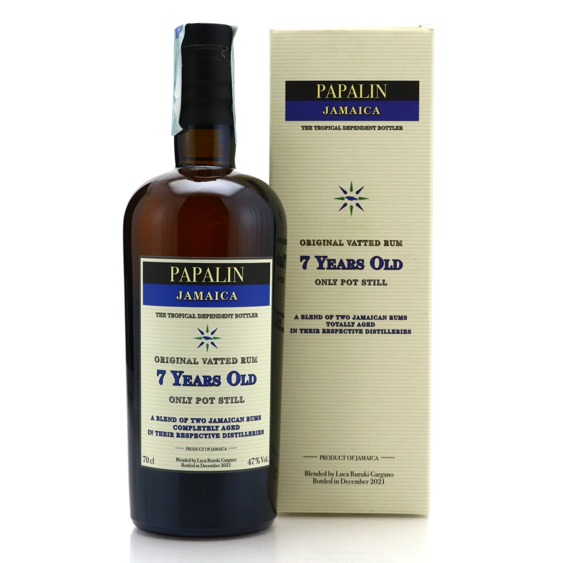 Image for Papalin 7 Year Old Velier Original Vatted Rum -