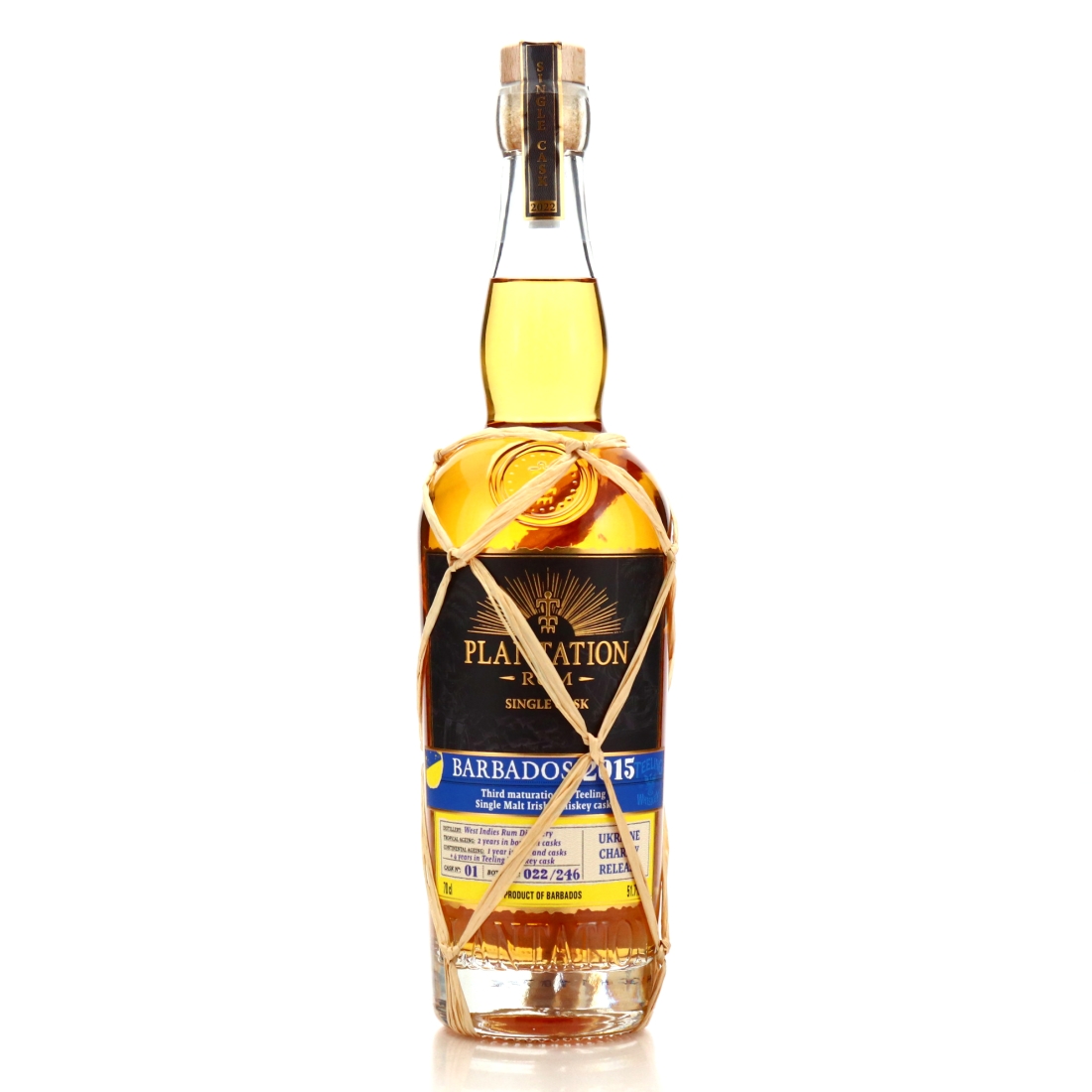 WIRD 2015 Plantation Single Teeling Cask Ukraine Appeal - Charity Lot 