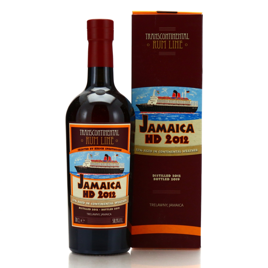 Hampden 2012 Transcontinental Rum Line #33 / Kirsch Spirituosen