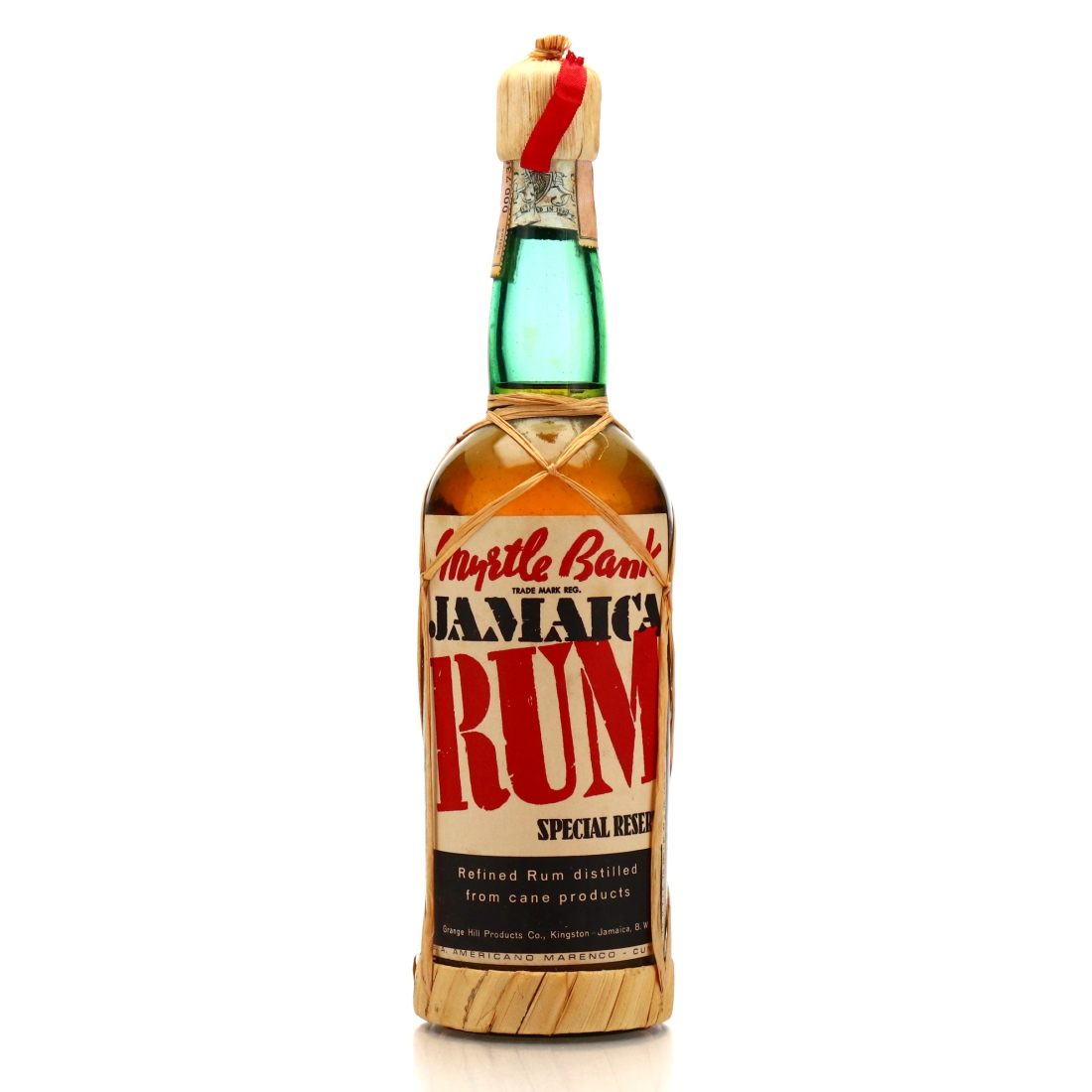 Myrtle Bank Jamaica Rum 1950s