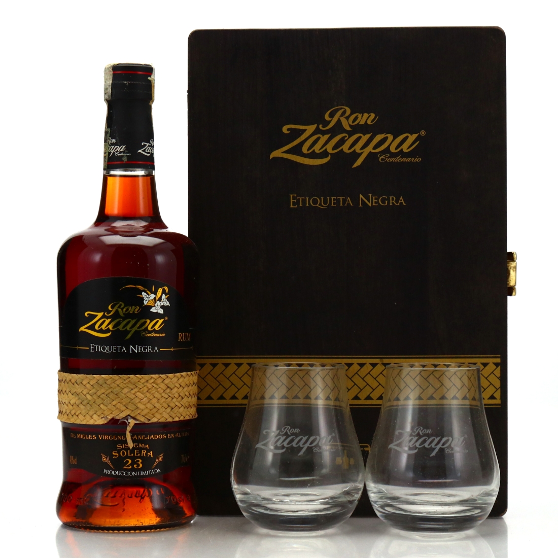 Ron Zacapa Sistema Solera 23 Etiqueta Negra / Gift Pack