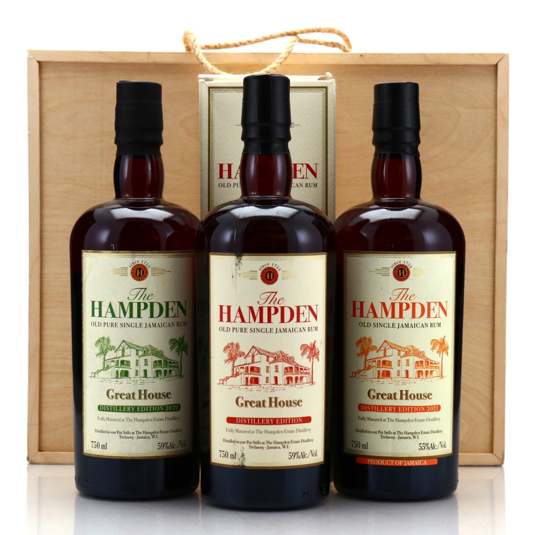 Hampden Great House 2019, 2020 & 2021 Box Set / Distillery Shop