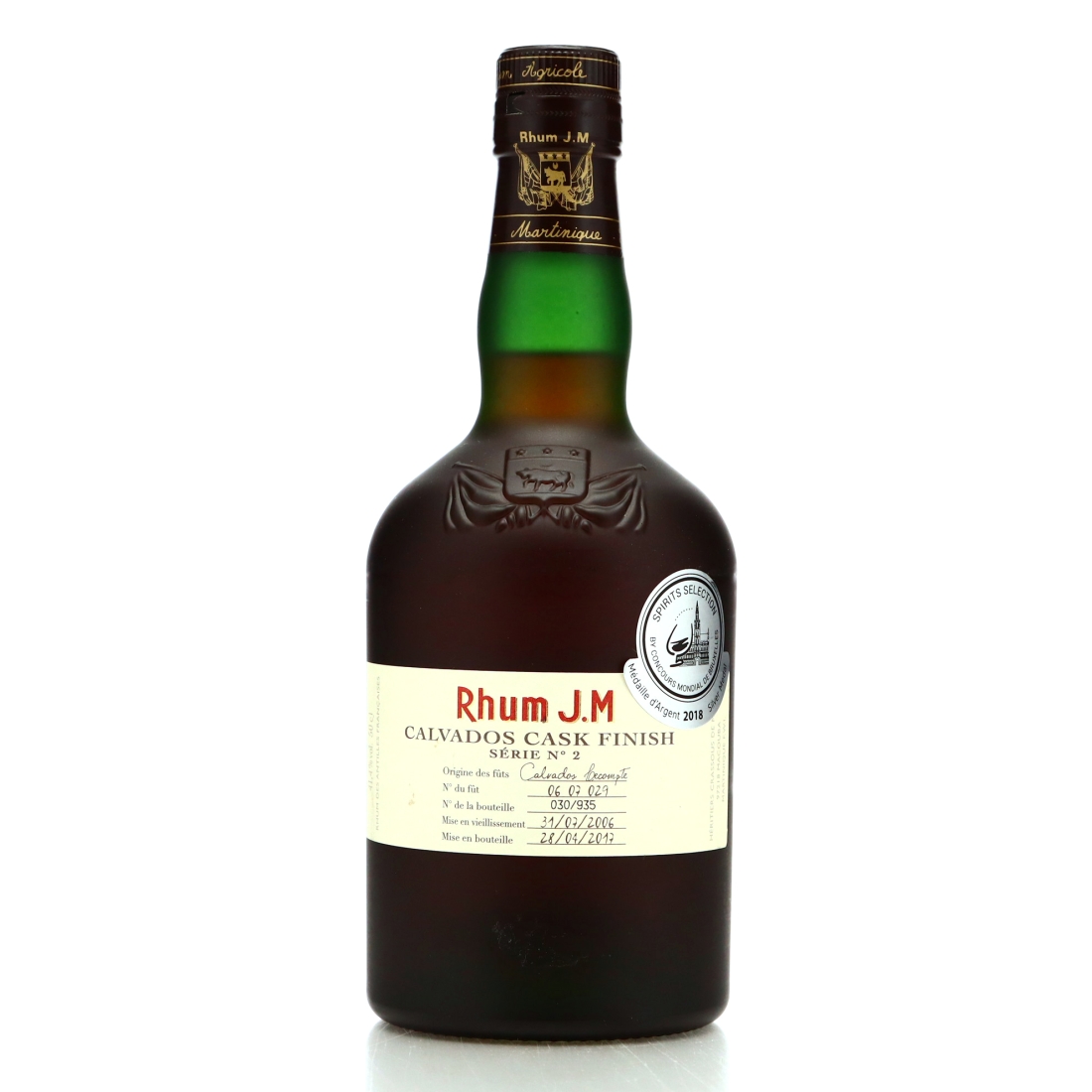 Rhum J.M 2006 Cask Finish Series No.2 50cl / Lecompte Calvados
