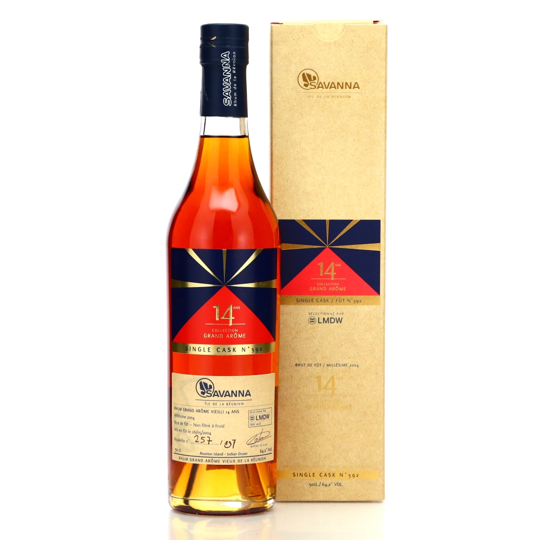 Savanna Grand Arome 2004 Single Cask 14 Year Old #392 50cl / LMDW