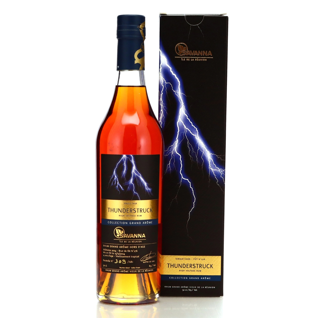 Savanna Grand Arome 2004 Single Cask 14 Year Old #276 50cl / Thunderstruck