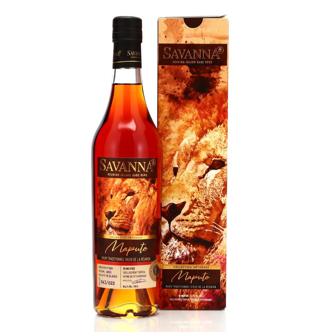 Savanna Traditionnel 2003 Single Armagnac Cask Finish 16 Year Old #988 50cl / 150th Anniversary