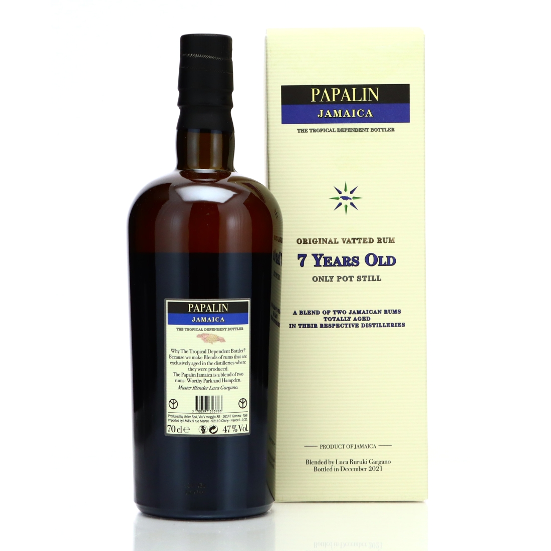 Image for Papalin 7 Year Old Velier Original Vatted Rum -