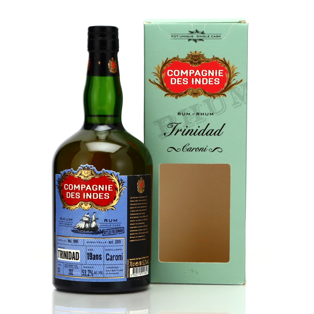Caroni 1996 Compagnie des Indes 19 Year Old / Denmark