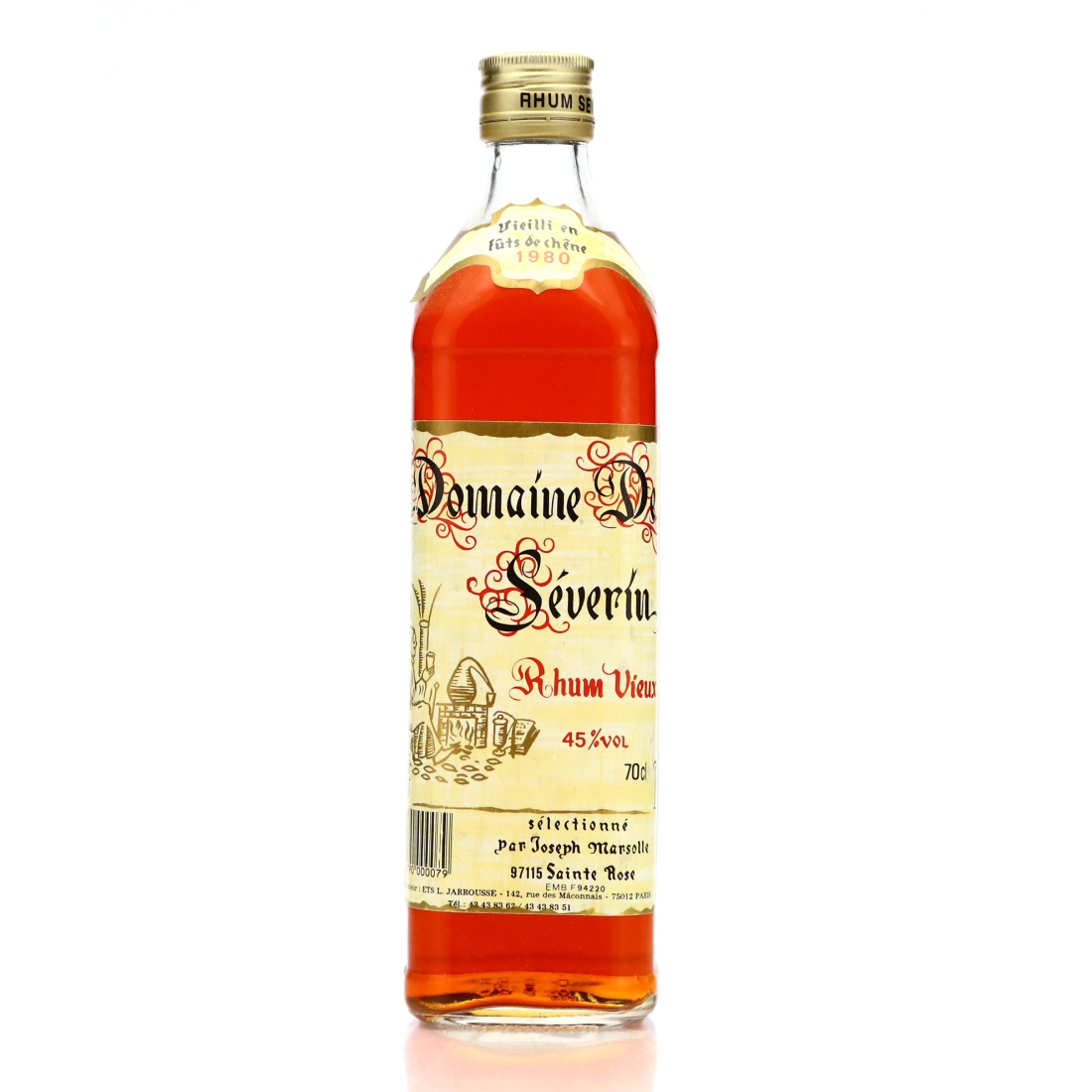 Domaine de Severin 1980 Rhum Vieux