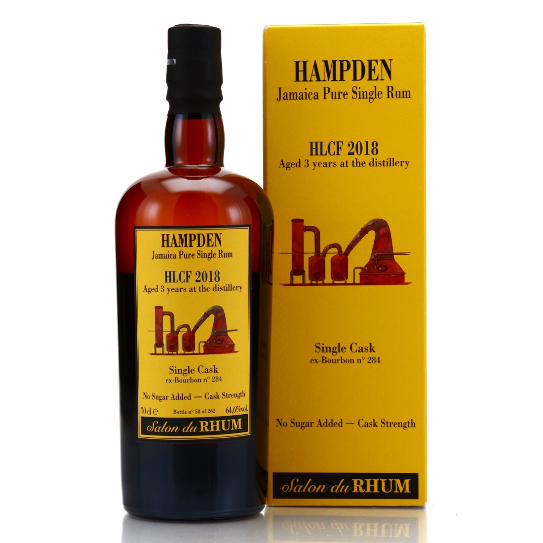 Image for Hampden HLCF 2018 Habitation Velier 3 Year Old