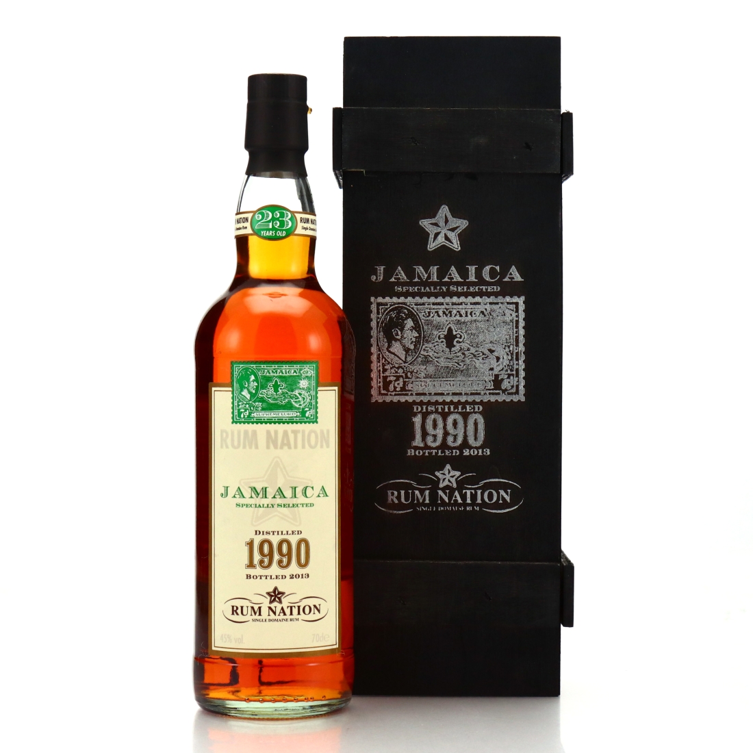 Jamaica Rum 1990 Rum Nation 23 Year Old