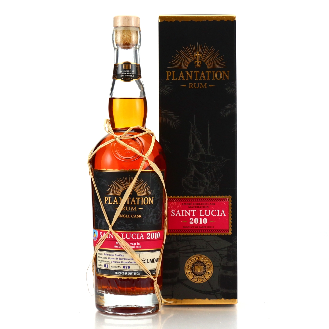 St Lucia 2010 Plantation Single Cask #1 / LMDW