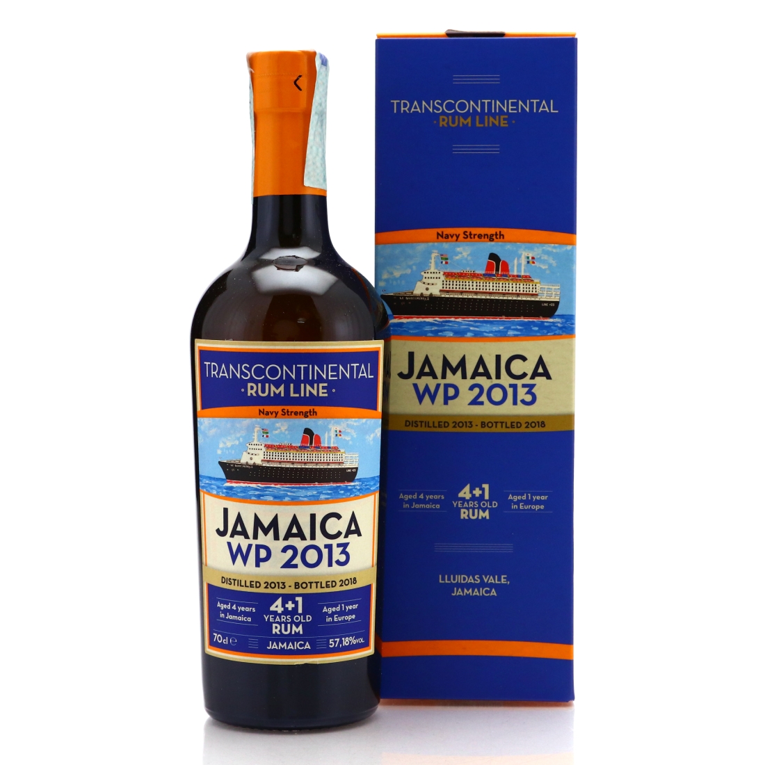 Worthy Park 2013 Transcontinental Rum Line 5 Year Old #25 Navy Strength