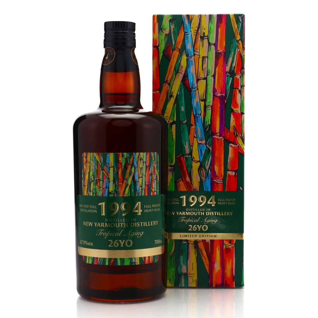 New Yarmouth 1994 Precious Liquors 26 Year Old / Bar Lamp & Rum&Whisky